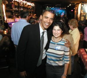 Marni Willenson & Barack Obama